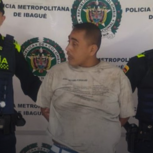 ‘Winnie Pooh’ cayó en Ibagué con dosis de estupefacientes y un machete
